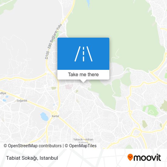 Tabiat Sokağı map