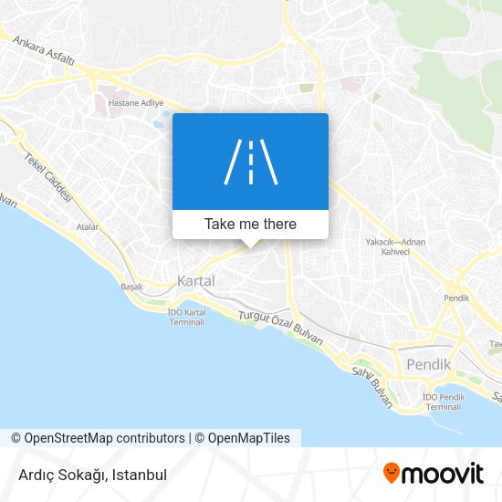Ardıç Sokağı map