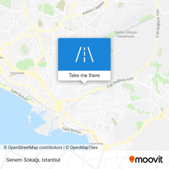 Senem Sokağı map