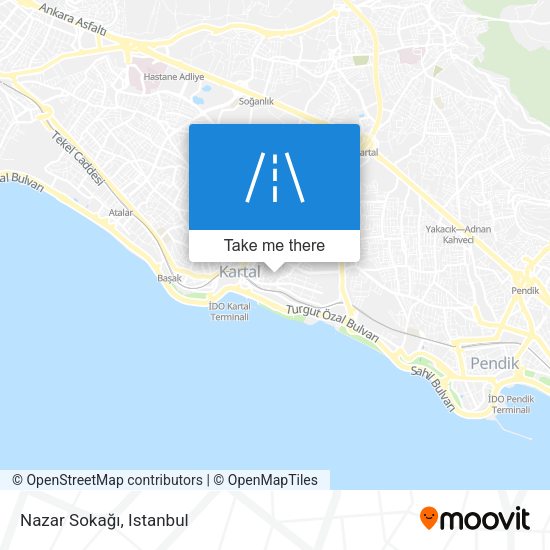 Nazar Sokağı map