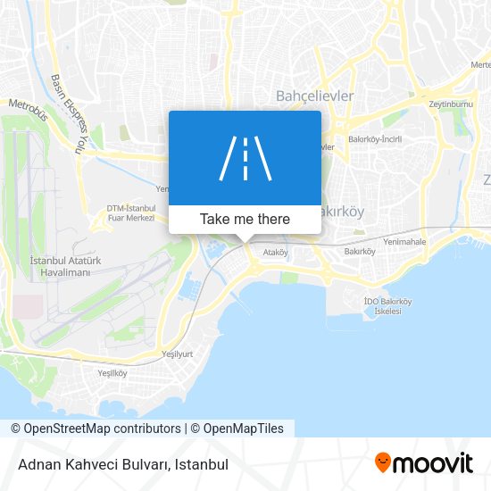 Adnan Kahveci Bulvarı map