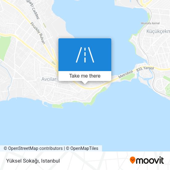 Yüksel Sokağı map