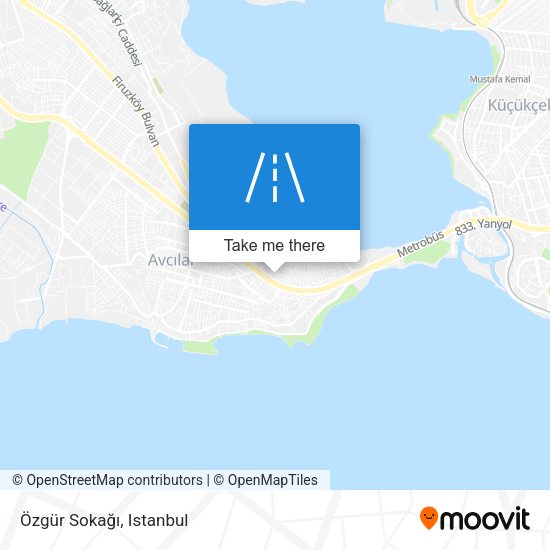Özgür Sokağı map