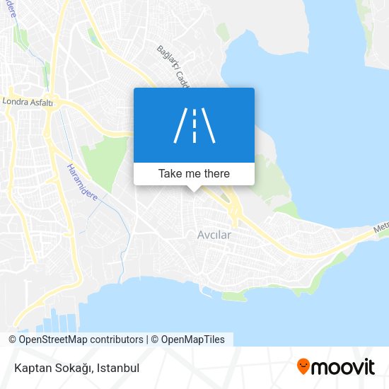 Kaptan Sokağı map