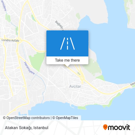 Atakan Sokağı map