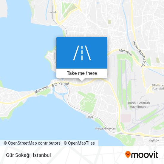 Gür Sokağı map
