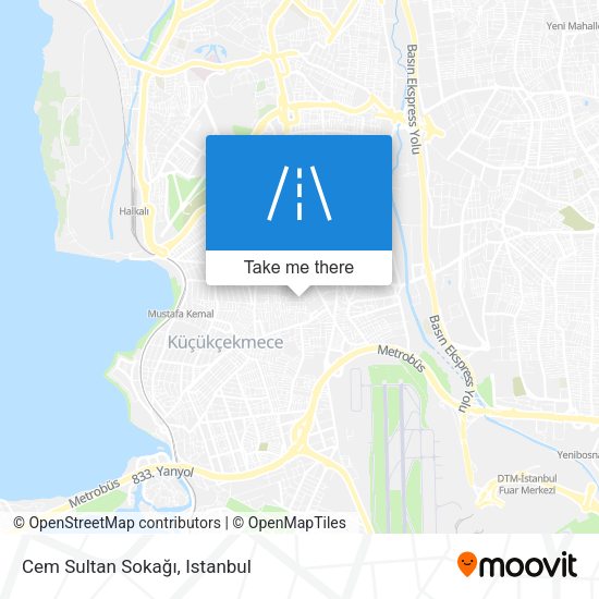Cem Sultan Sokağı map