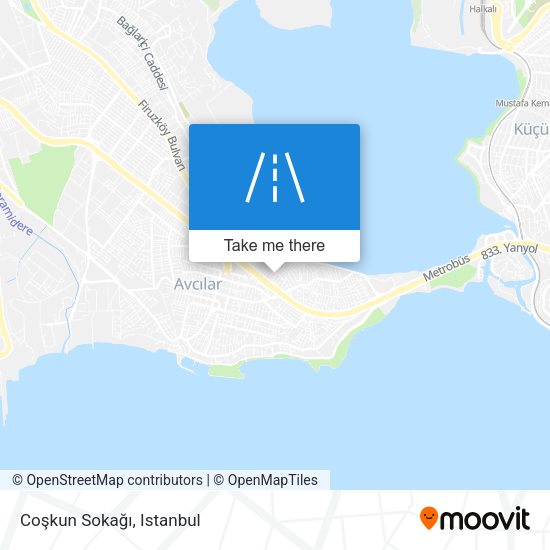 Coşkun Sokağı map