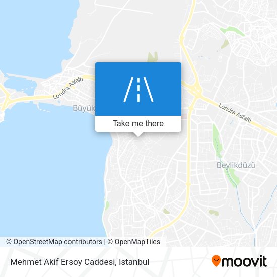 Mehmet Akif Ersoy Caddesi map