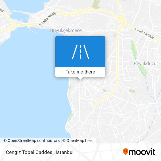 Cengiz Topel Caddesi map