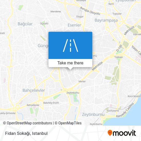 Fidan Sokağı map