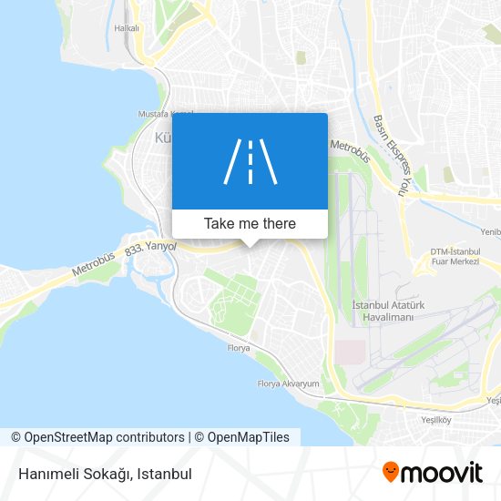 Hanımeli Sokağı map