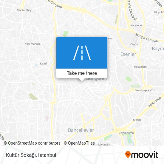 Kültür Sokağı map