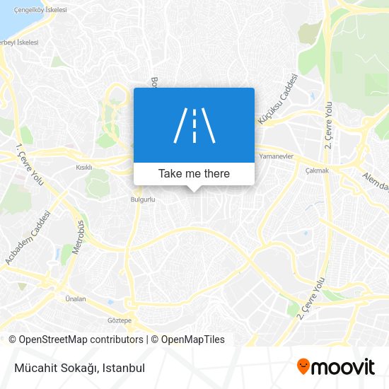 Mücahit Sokağı map