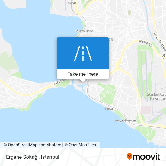 Ergene Sokağı map