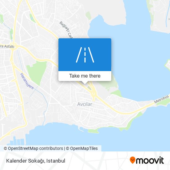 Kalender Sokağı map