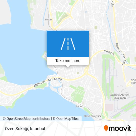 Özen Sokağı map