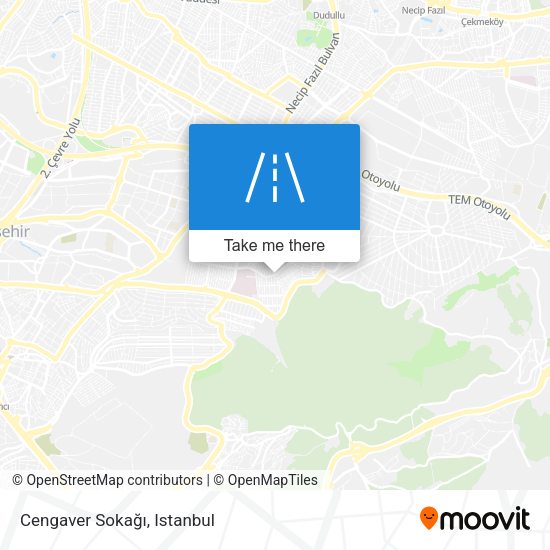 Cengaver Sokağı map