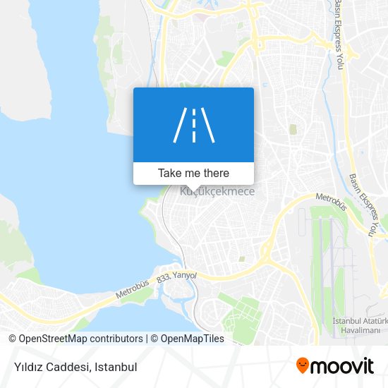Yıldız Caddesi map