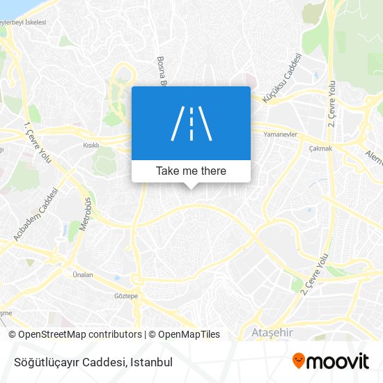 Söğütlüçayır Caddesi map