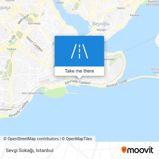 Sevgi Sokağı map