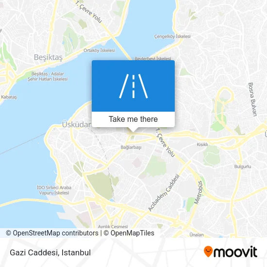 Gazi Caddesi map