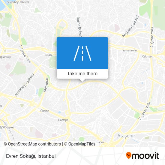 Evren Sokağı map