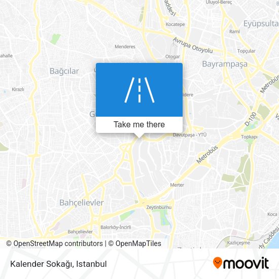 Kalender Sokağı map