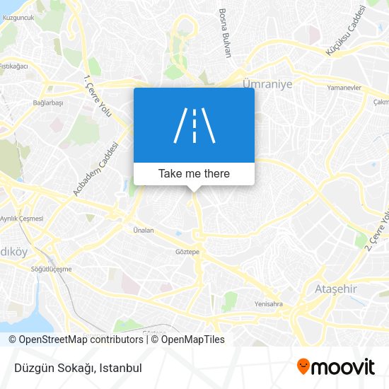 Düzgün Sokağı map