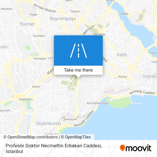 Profesör Doktor Necmettin Erbakan Caddesi map
