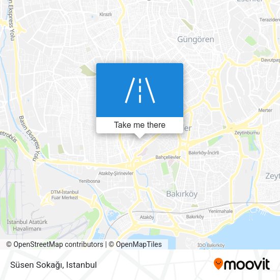 Süsen Sokağı map