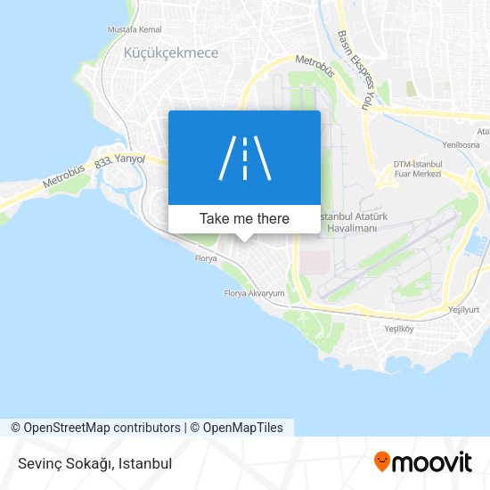 Sevinç Sokağı map