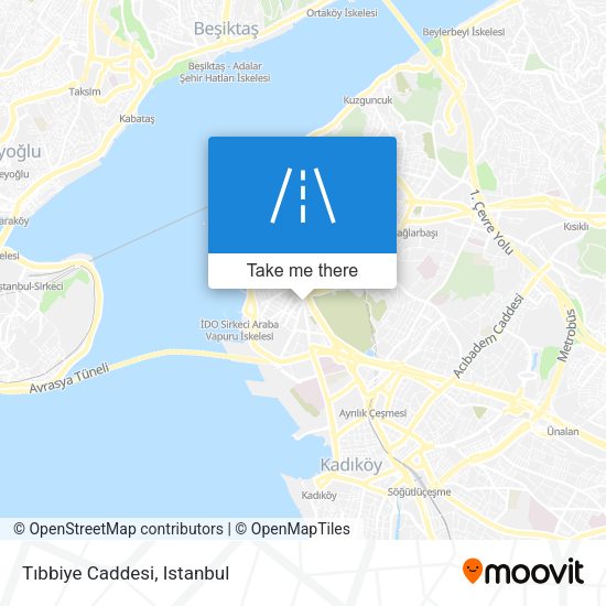 Tıbbiye Caddesi map