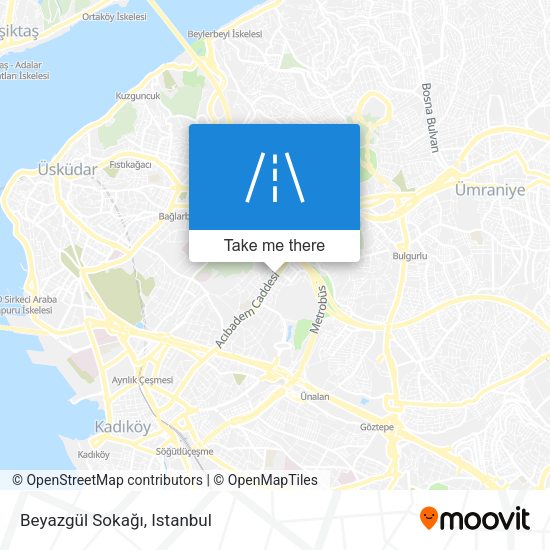 Beyazgül Sokağı map