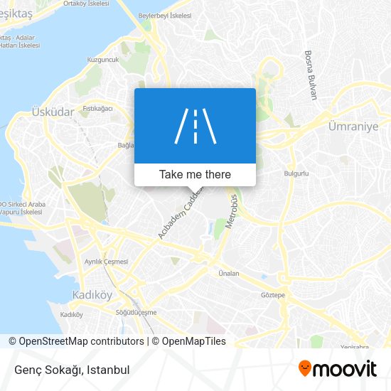 Genç Sokağı map