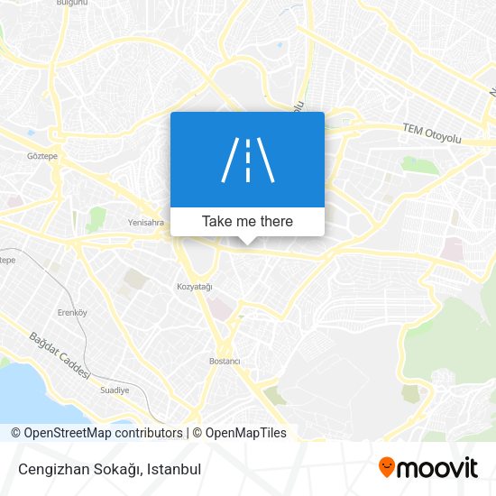 Cengizhan Sokağı map