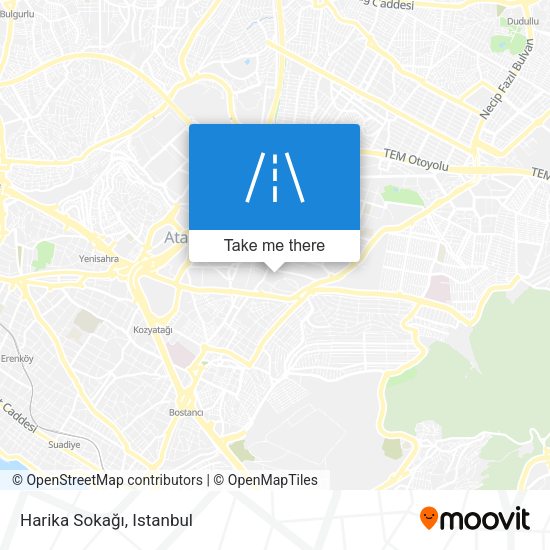 Harika Sokağı map