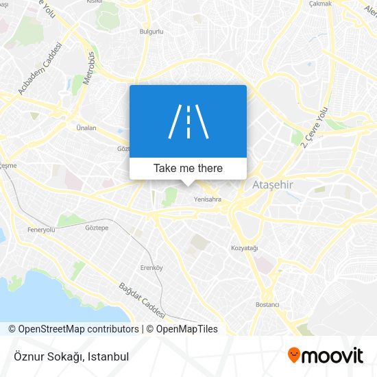 Öznur Sokağı map