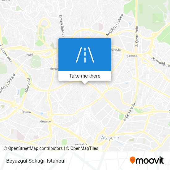 Beyazgül Sokağı map