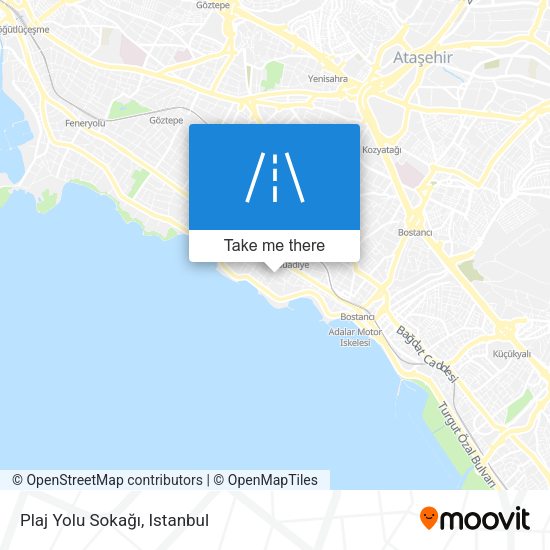 Plaj Yolu Sokağı map