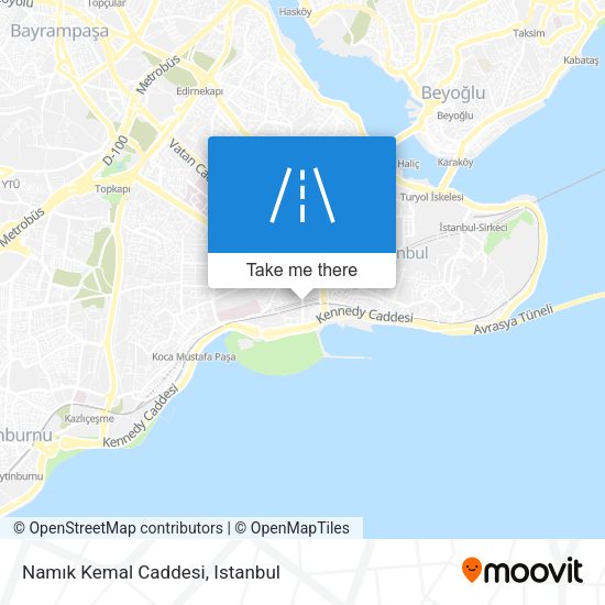 Namık Kemal Caddesi map