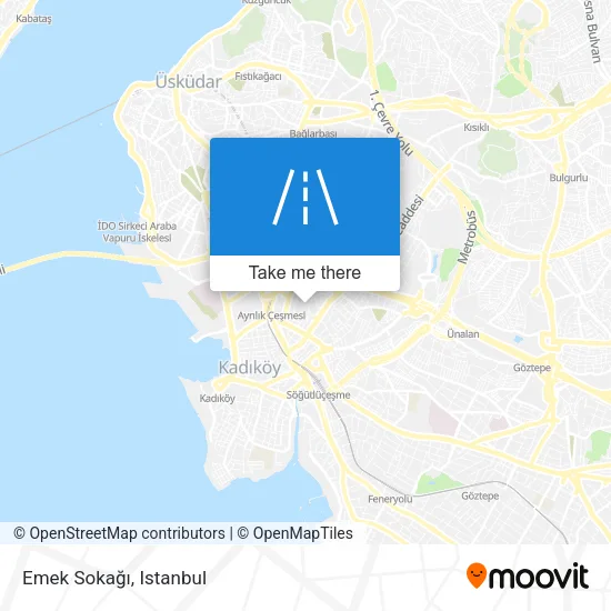 Emek Sokağı map