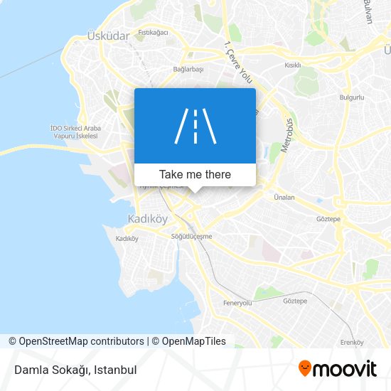 Damla Sokağı map