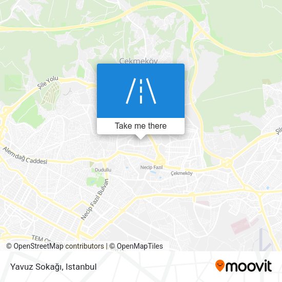 Yavuz Sokağı map