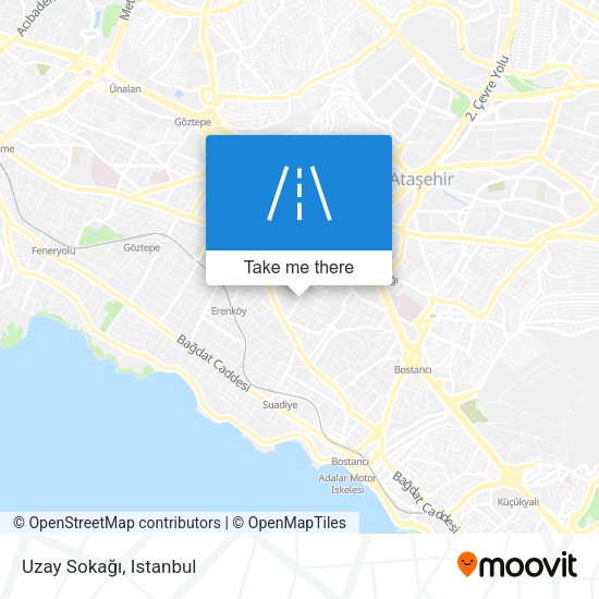 Uzay Sokağı map