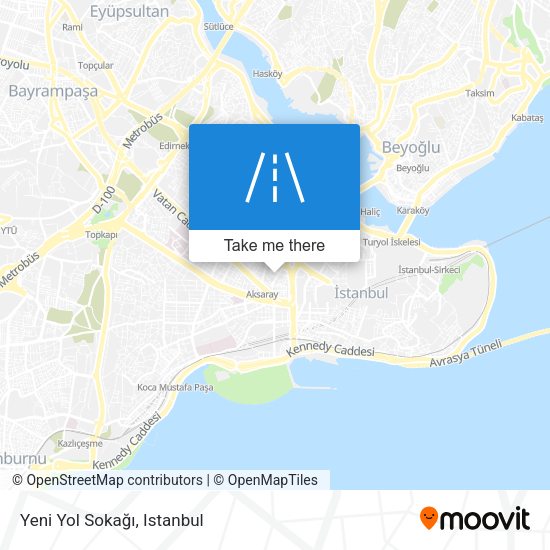 Yeni Yol Sokağı map