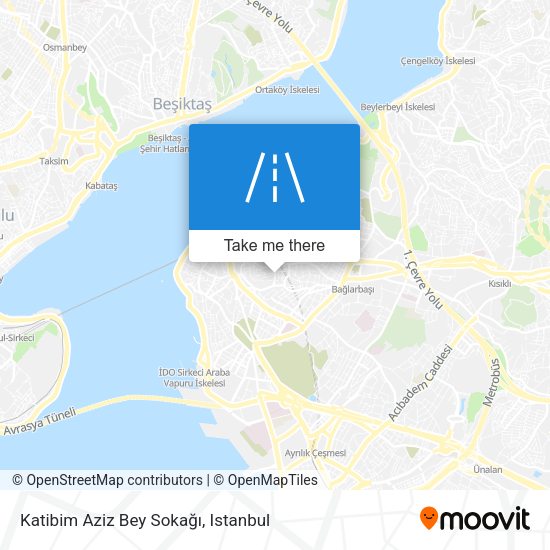 Katibim Aziz Bey Sokağı map