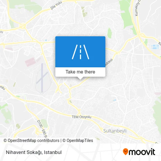 Nihavent Sokağı map