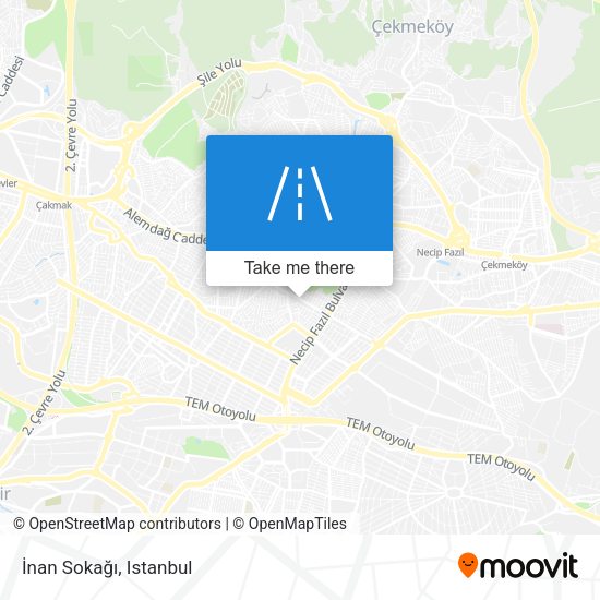 İnan Sokağı map