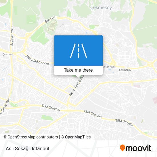 Aslı Sokağı map